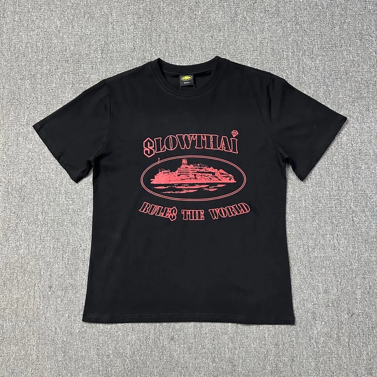 Corteiz T-Shirts Graphic Print — 3208 Black
