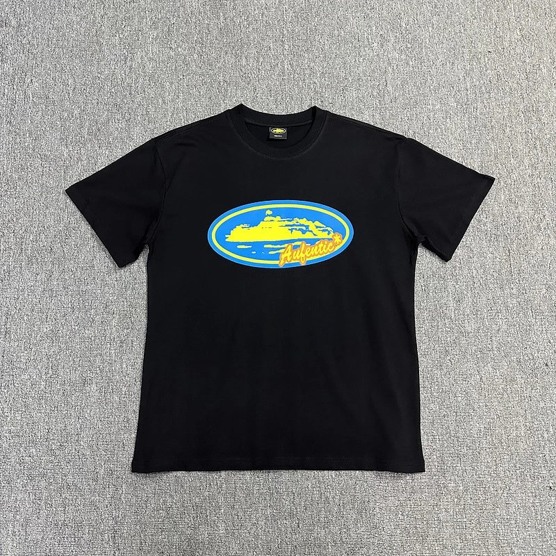 Corteiz T-Shirts Graphic Print — 3153 yellow character