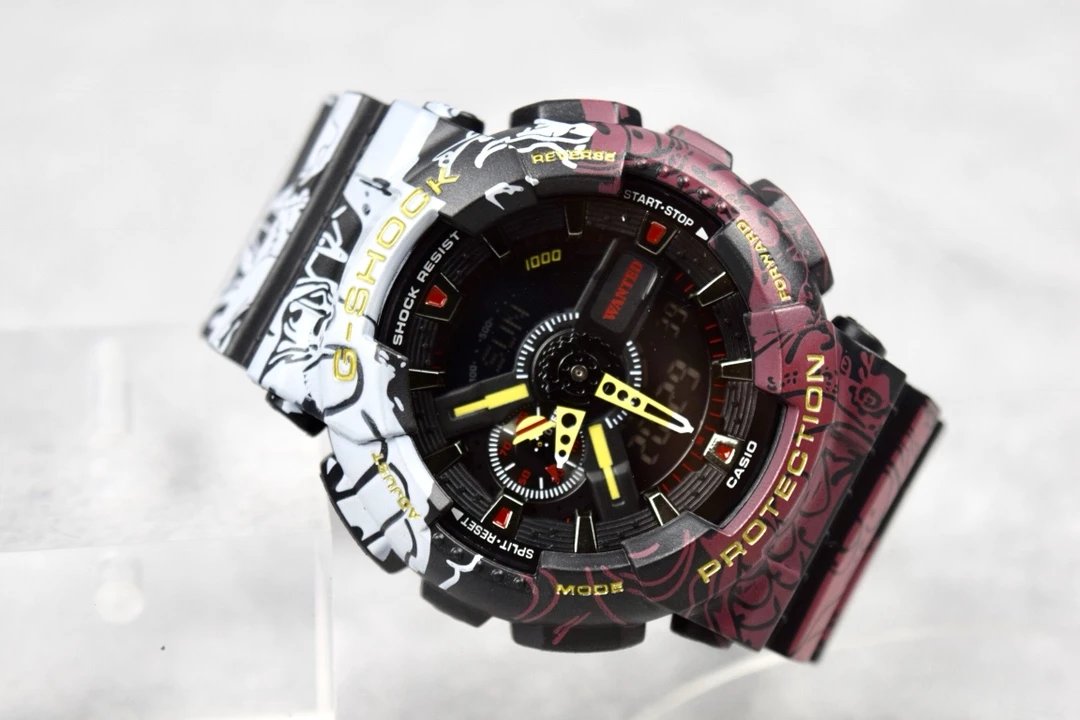 Casio Watches G-Shock octagonal ana-digi metal bracelet watch — Luffy