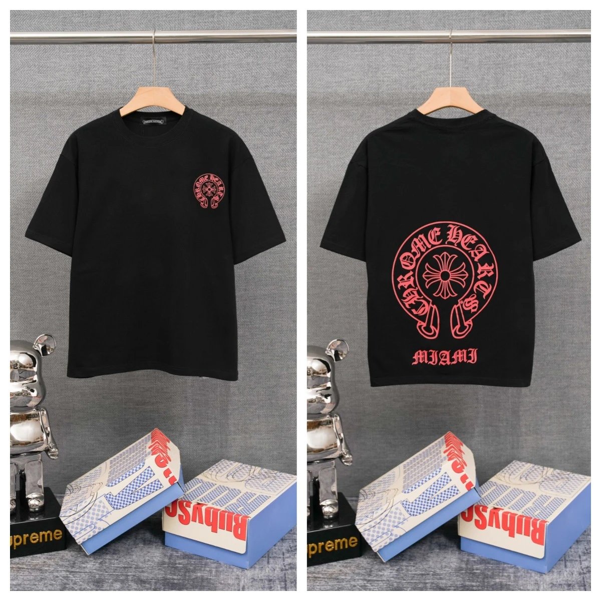 Chrome Hearts T-Shirts Cross Graphic — 37