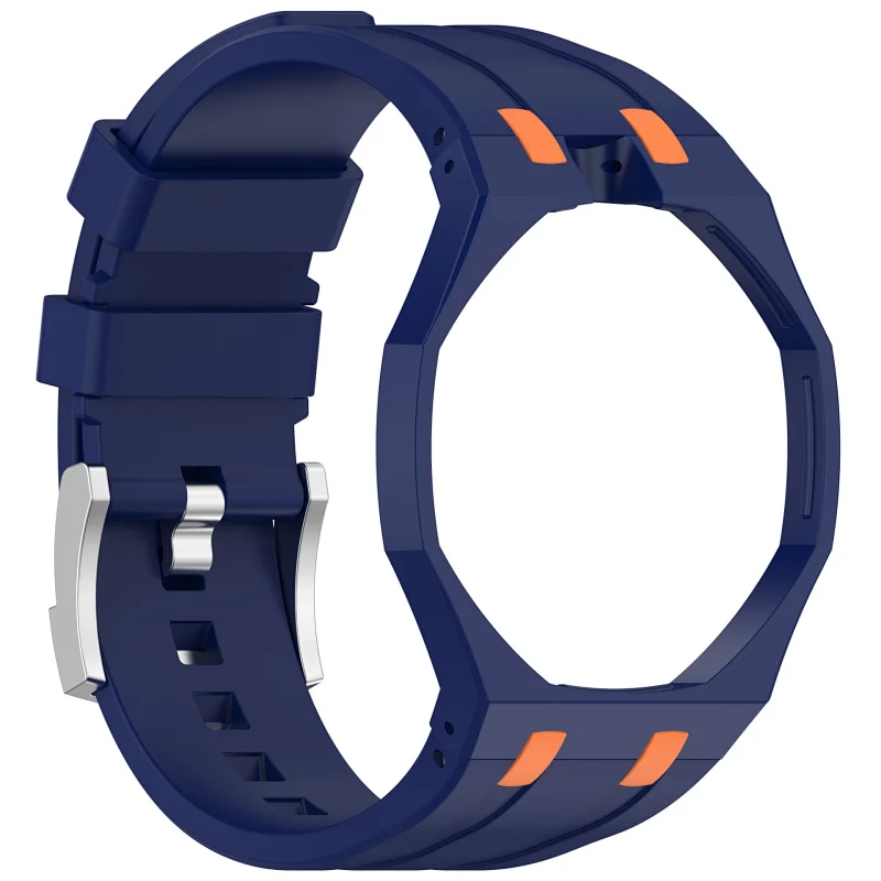 Audemars Piguet Watches Royal Pop — Silicone strap dark blue orange 12 o'clock
