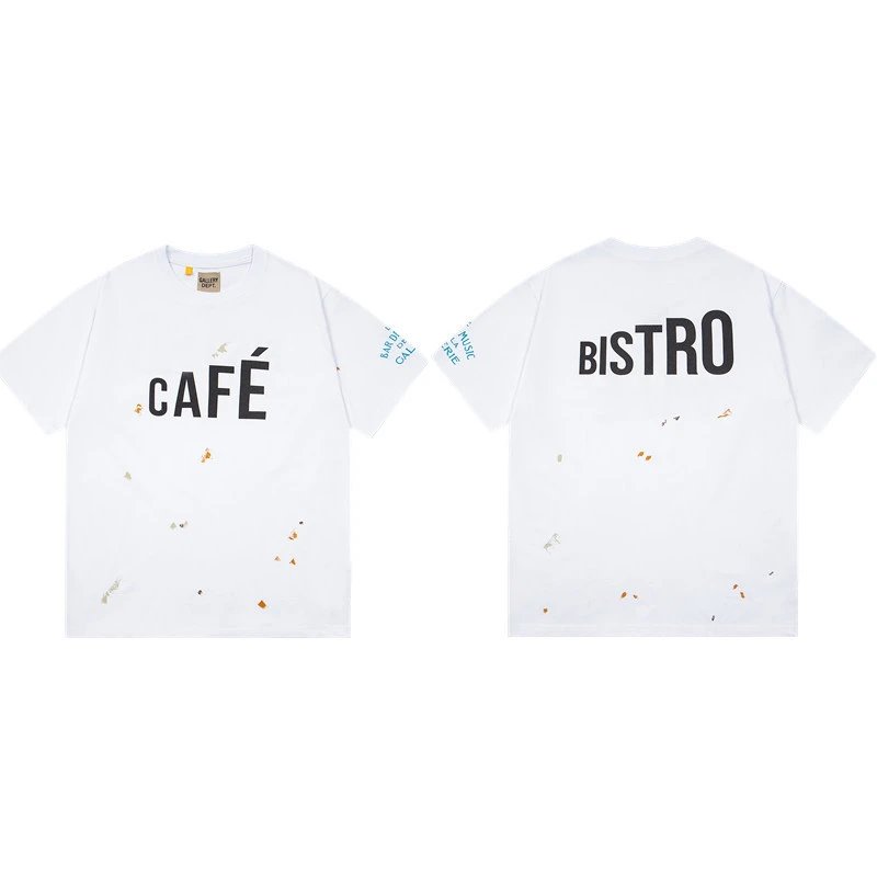 Gallery Dept. T-Shirts Graphic Print Short-Sleeve T-Shirt — 452 white