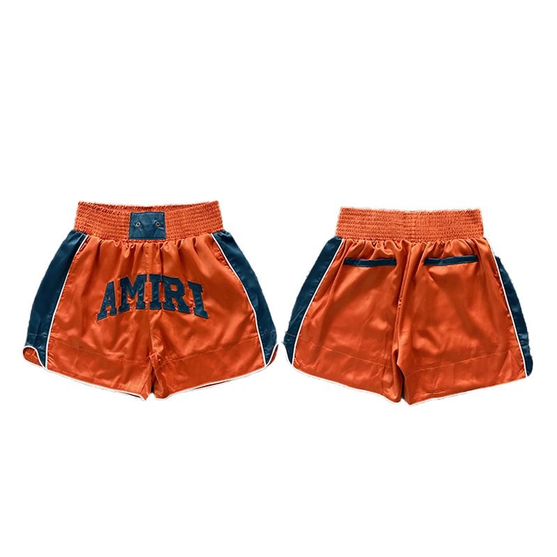 Broken Planet Shorts Drawstring graphic — 8315 Orange