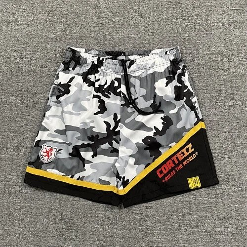 Corteiz Shorts Drawstring athletic — Camouflage white 6123#
