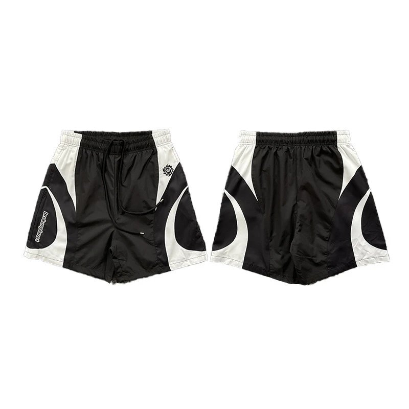 Broken Planet Shorts Drawstring graphic — 8320 black