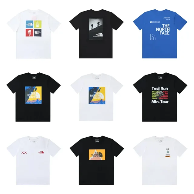 The North Face T-Shirts Short-Sleeve Graphic Logo Print product detail image 2
