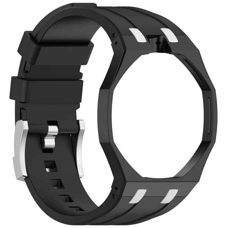 Audemars Piguet Watches Royal Pop — Black and white silicone strap, 12 o’clock position