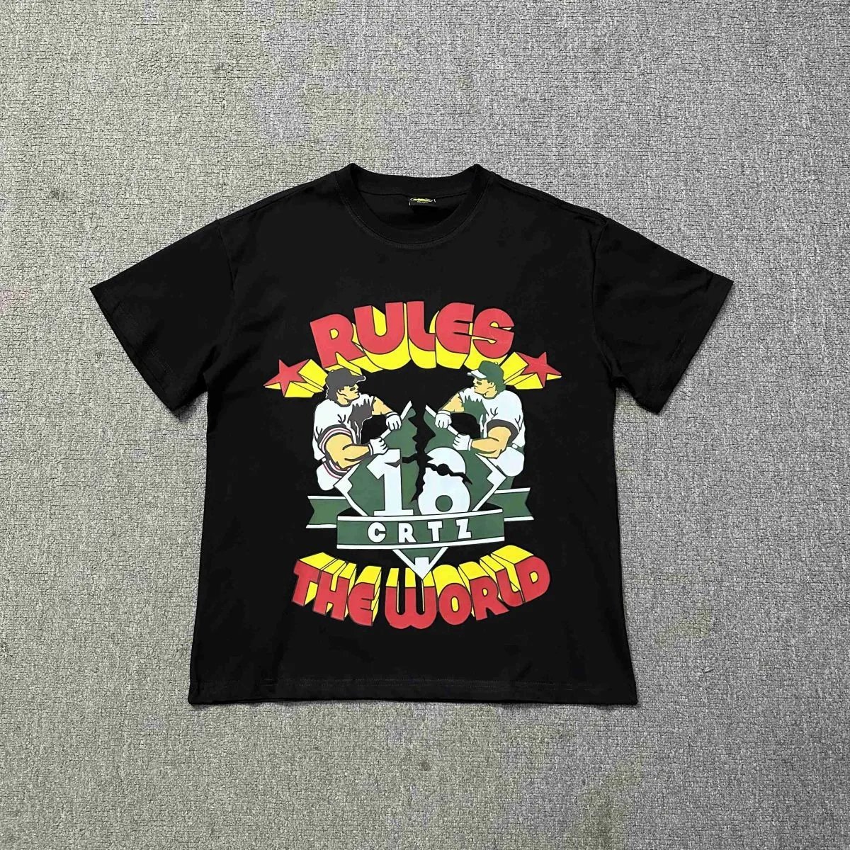 Corteiz T-Shirts Graphic Print — 3197 black