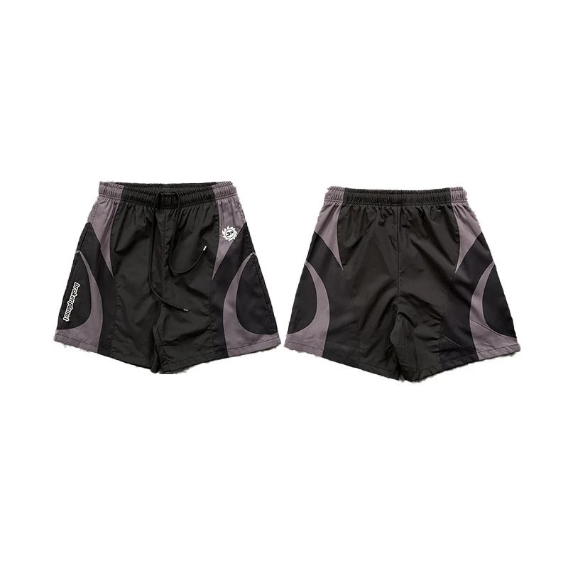 Broken Planet Shorts Drawstring graphic — 8320 purple