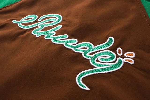 Rhude Shirts Colorblock Palm Tree Embroidered Short-Sleeve Shirt product detail image 29