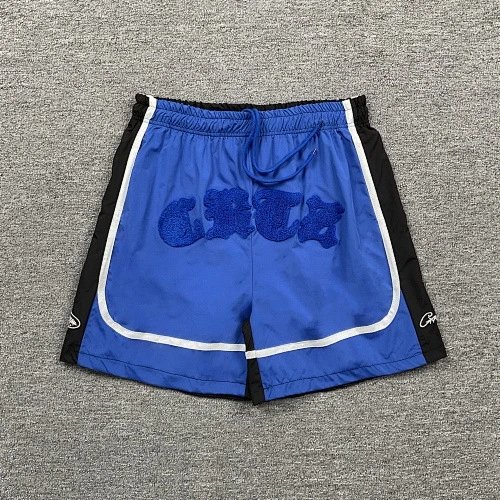 Corteiz Shorts Drawstring athletic — Blue 3260#