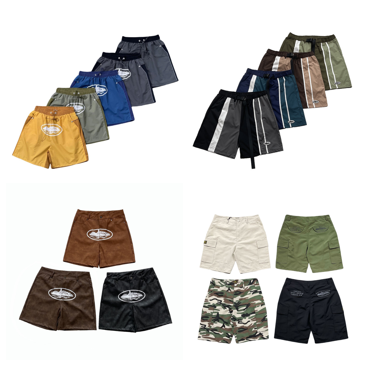 Various Shorts Collection in Multiple Colors and Styles