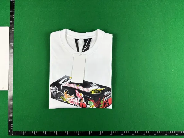 Versace VLogo Crystal-Embellished Black T-Shirt - 5