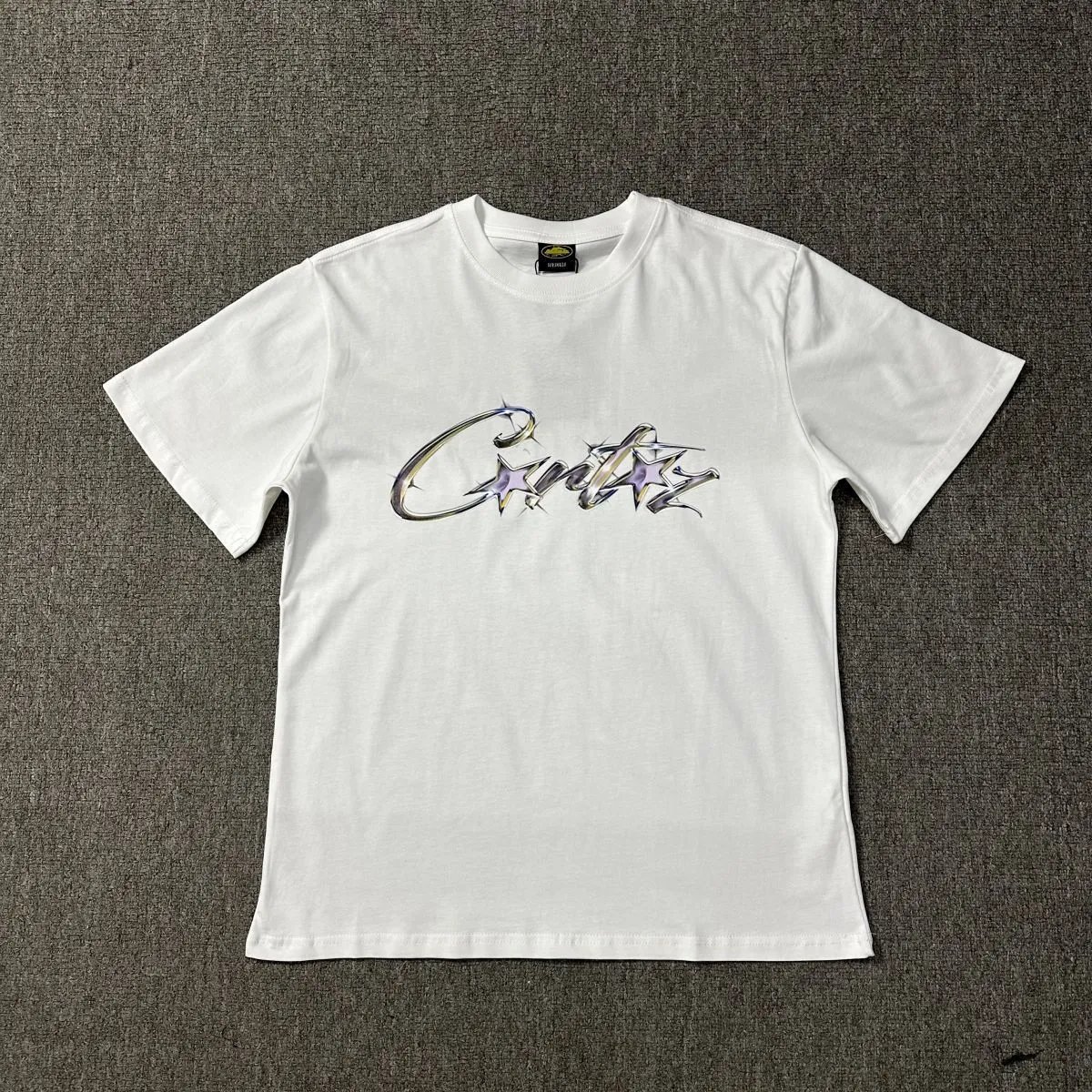Corteiz T-Shirts Graphic Print — 3209 White