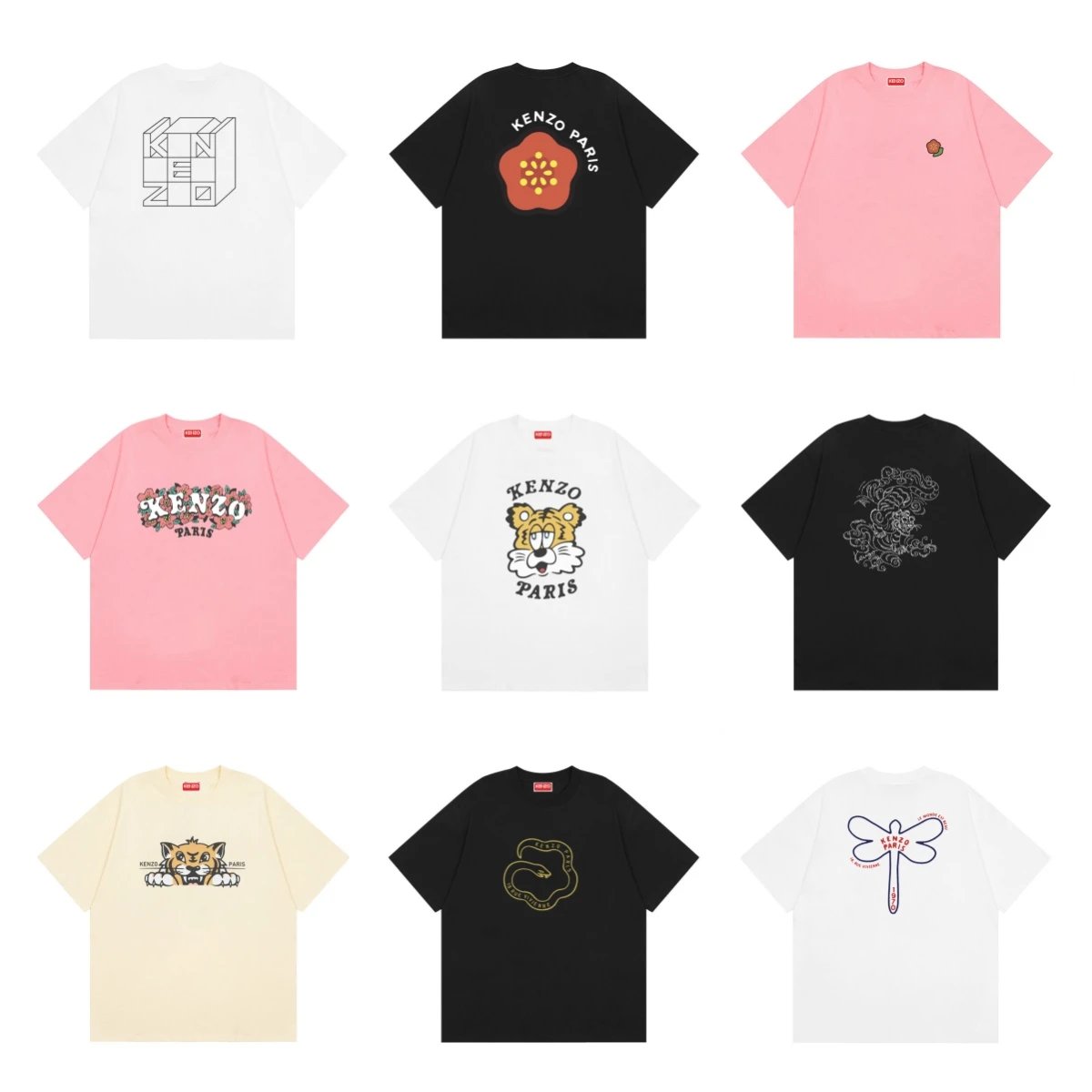 Kenzo printed round-neck short