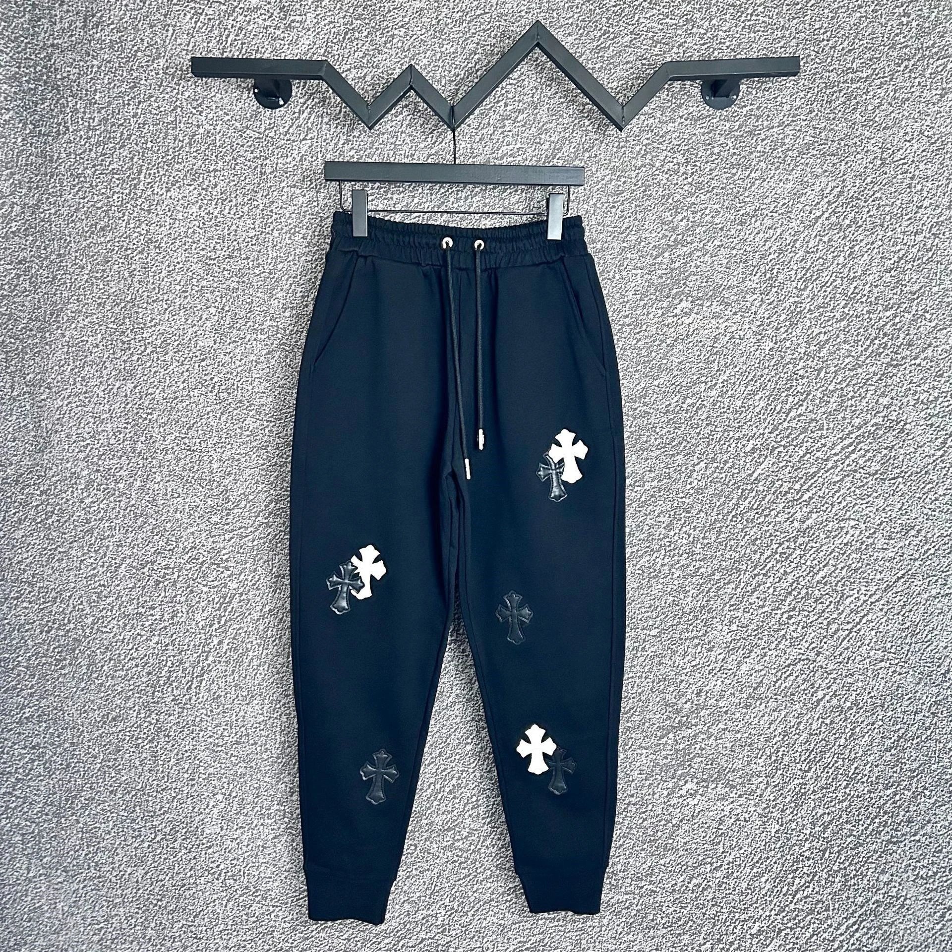 Chrome Hearts Trousers Sanskrit logo jogger sweatpants — A010-1