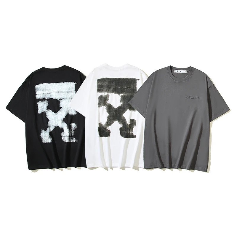 Off-White T-Shirts Short-Sleeve Logo Graphic T-Shirt image 8