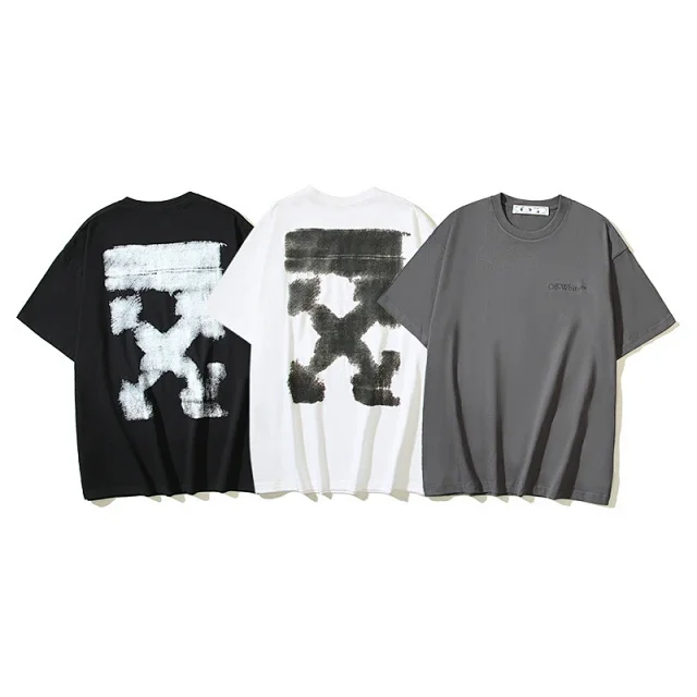 Off-White T-Shirts Short-Sleeve Logo Graphic T-Shirt product detail image 20