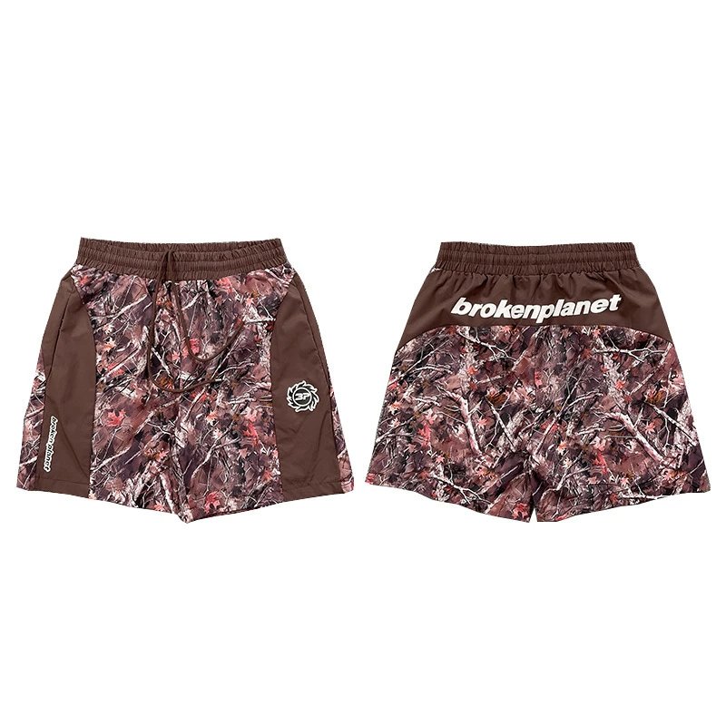 Broken Planet Shorts Drawstring graphic image 4