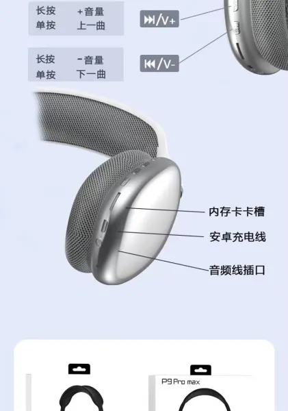 Design Swan White Top Edition Over-Ear Headphones Earphones.over Ear Headphones - 9