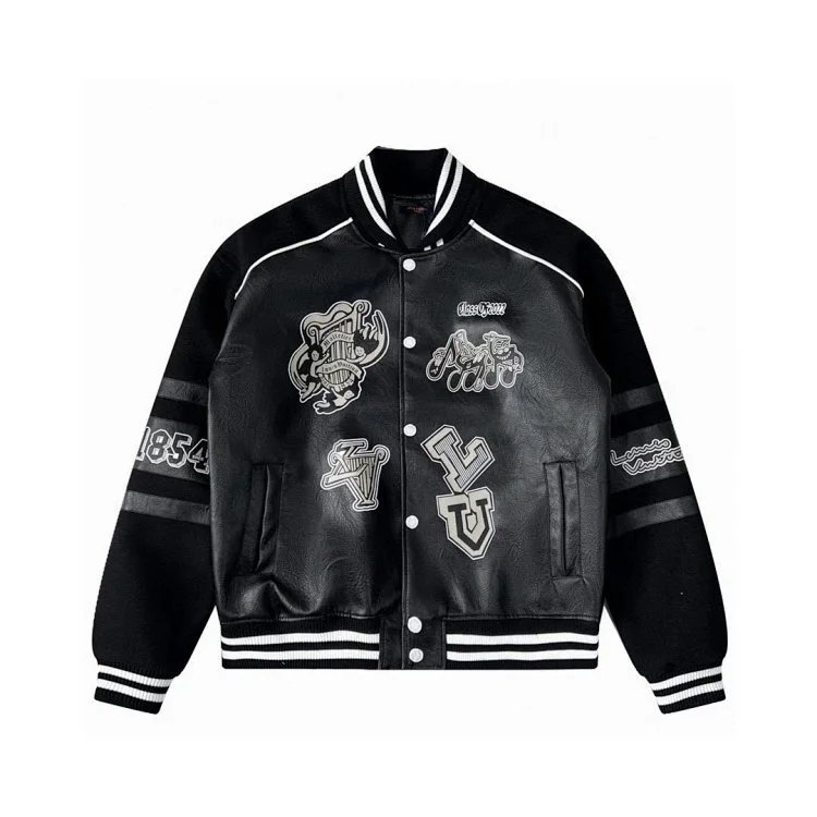 Louis Vuitton Studio Patched Varsity Jacket