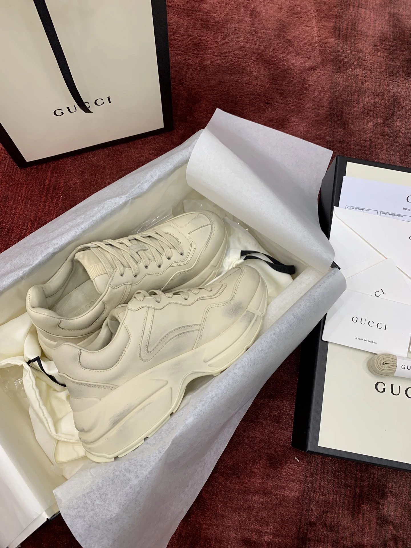 Gucci Ace — 29 colorway — USFans Spreadsheet photo