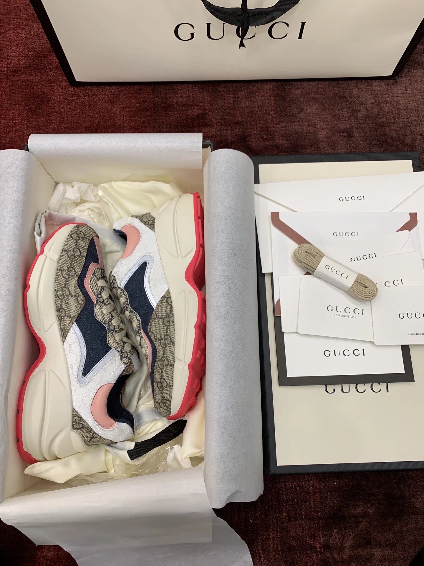 Gucci Ace — 18 colorway — USFans Spreadsheet photo