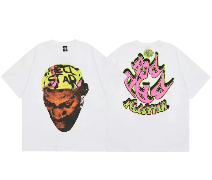 graffiti style short sleeves