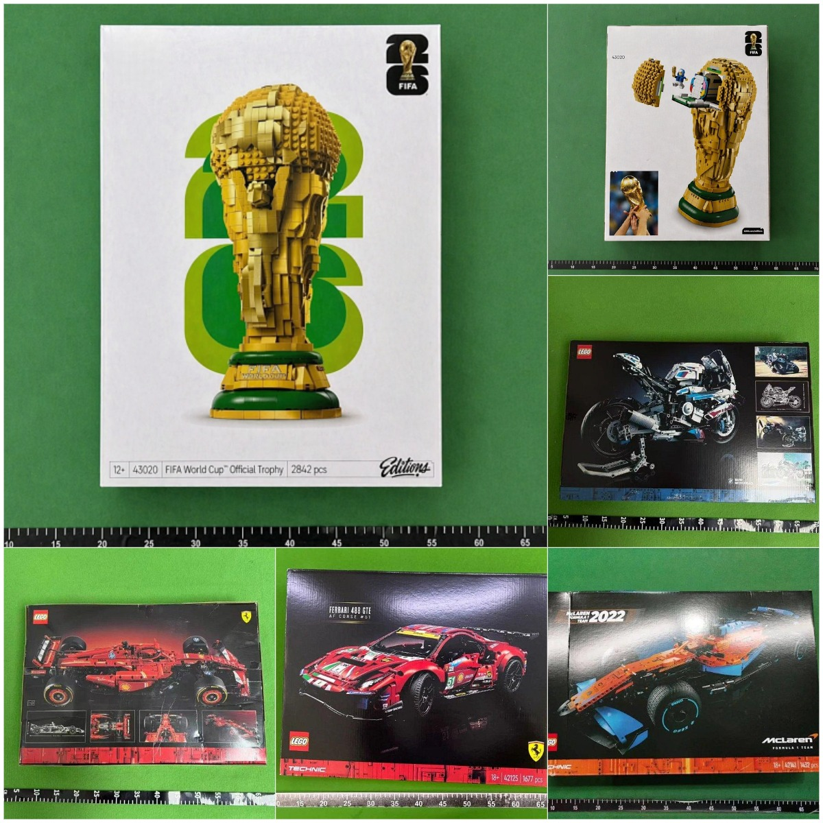 A complete collection of 2026 World Cup car building blocks (no returns or exchanges if there are no quality issues) WS+852 65506539