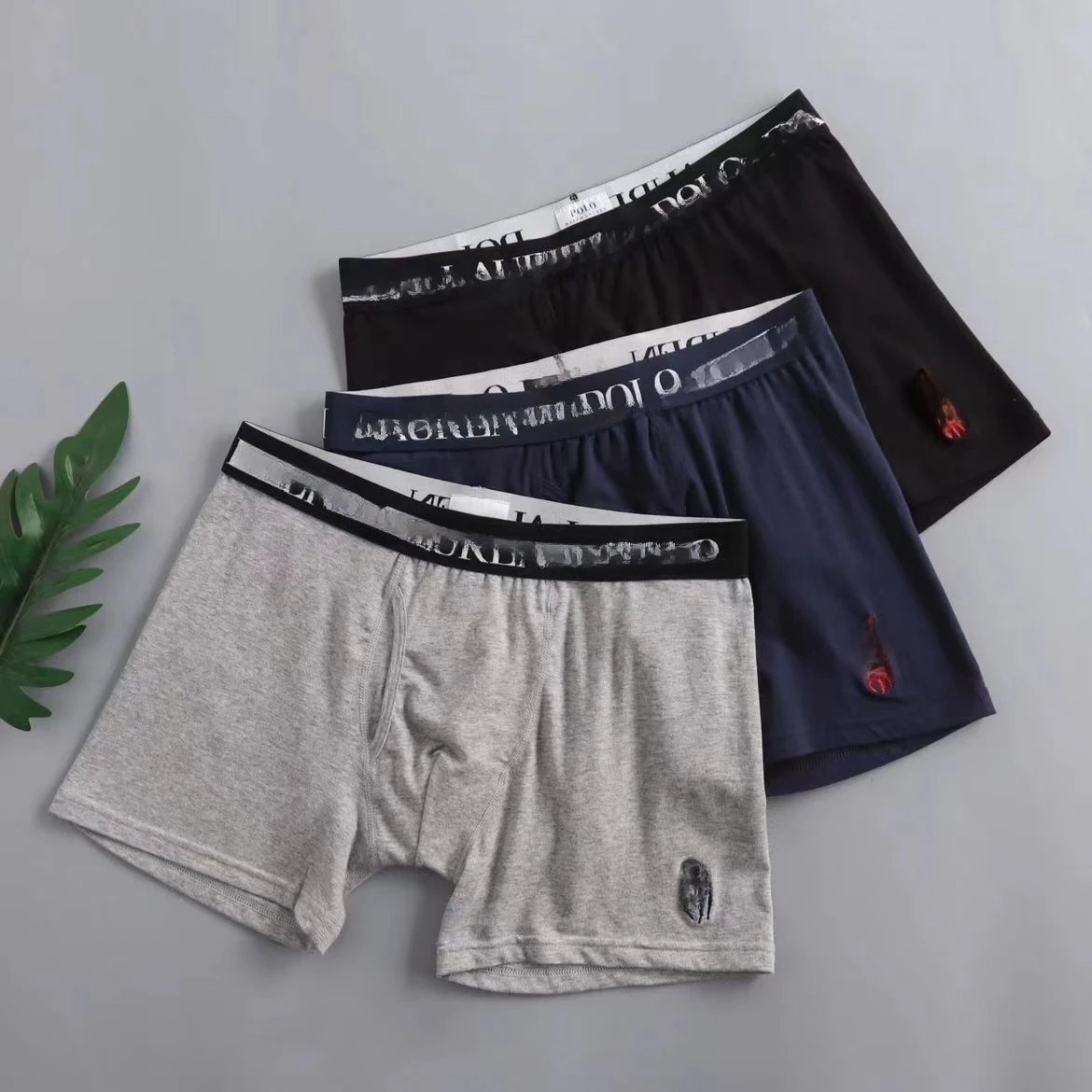 Men's Boxer Briefs P119, 3-Pair Pack