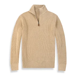 thumbnail for New men's autumn and winter stand-up collar cardigan sweater p 209 yuan