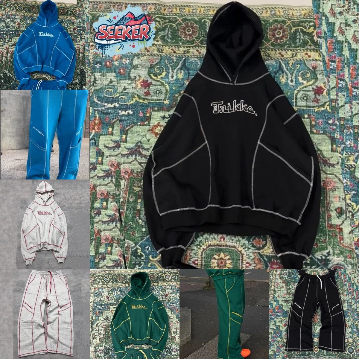 Trikka Hoodie [Multiple Colors & Matching Pants Available]