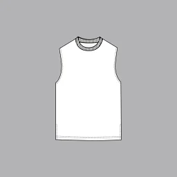 thumbnail for Three-color small standard cotton vest - 5281034