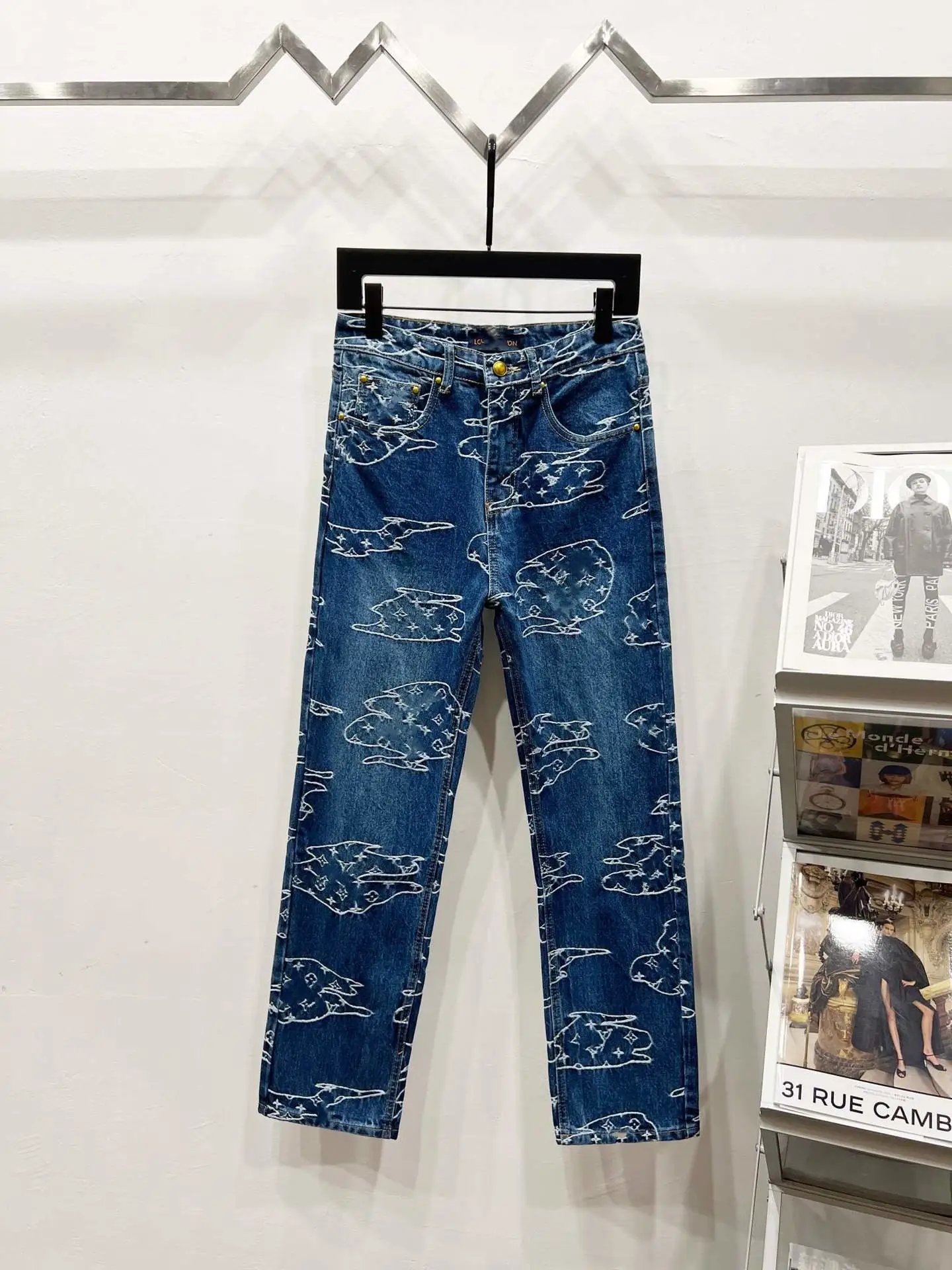 Louis Vuitton Jeans Monogram-print — 14