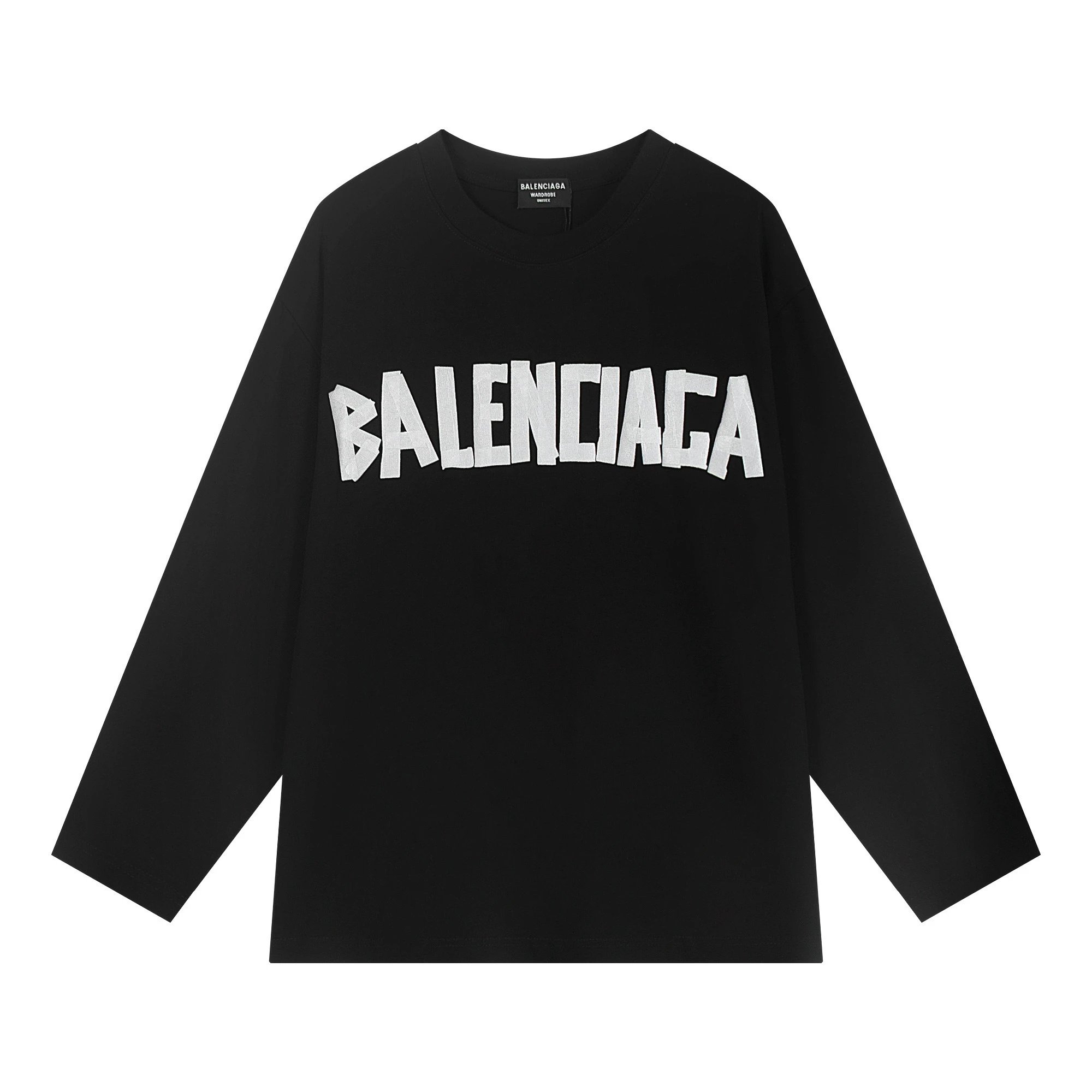 Balenciaga Shirts Long-Sleeve Logo Print — 03