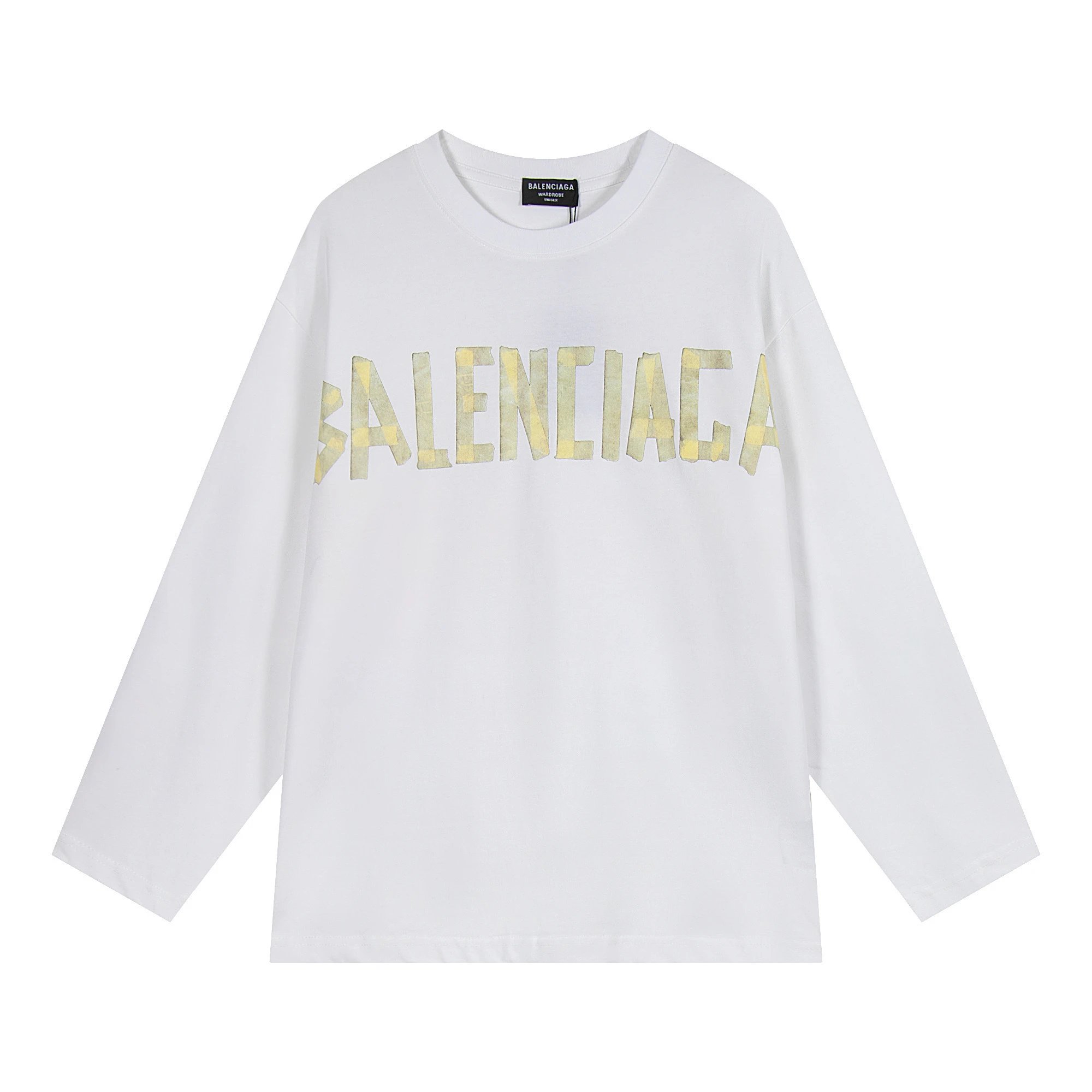 Balenciaga Shirts Long-Sleeve Logo Print — 02