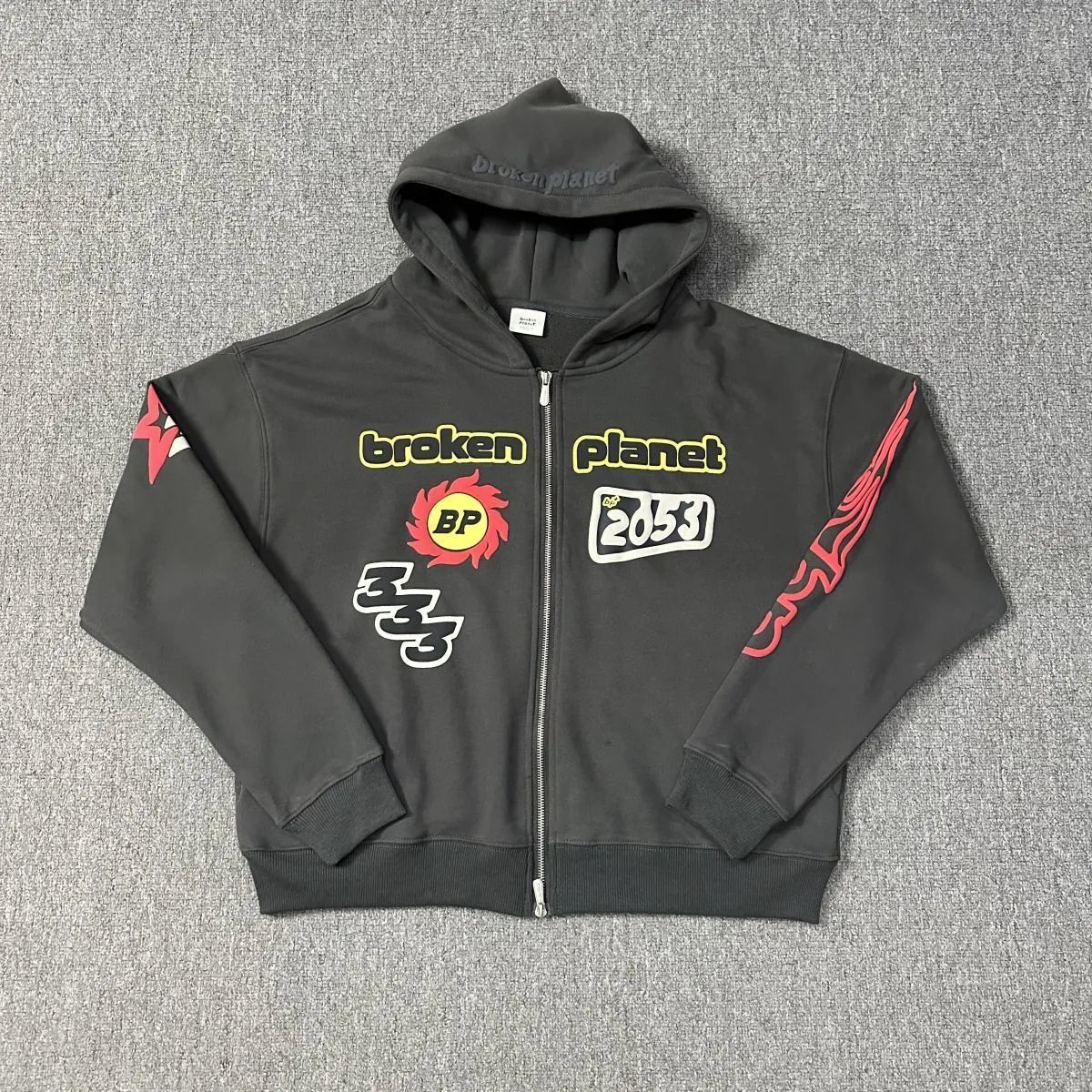 Broken Planet Hoodies & Sweatshirts Graphic Print Hoodie — 31