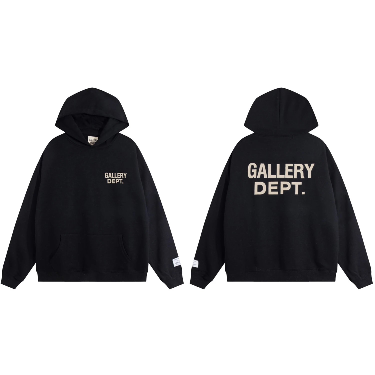 Gallery Dept. Hoodies & Sweatshirts Logo-Print Pullover Hoodie — 01