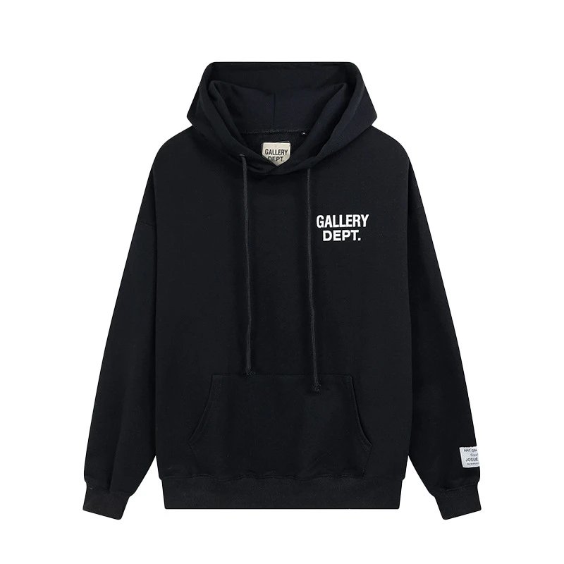 Gallery Dept. Hoodies & Sweatshirts Logo-Print Pullover Hoodie — 07