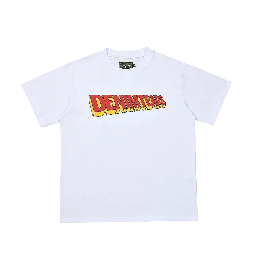 Denim Tears T-Shirts Graphic Print Short-Sleeve T-Shirt — 31