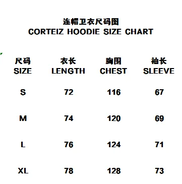 Corteiz Multiple hoodie graphic designs product detail image 1