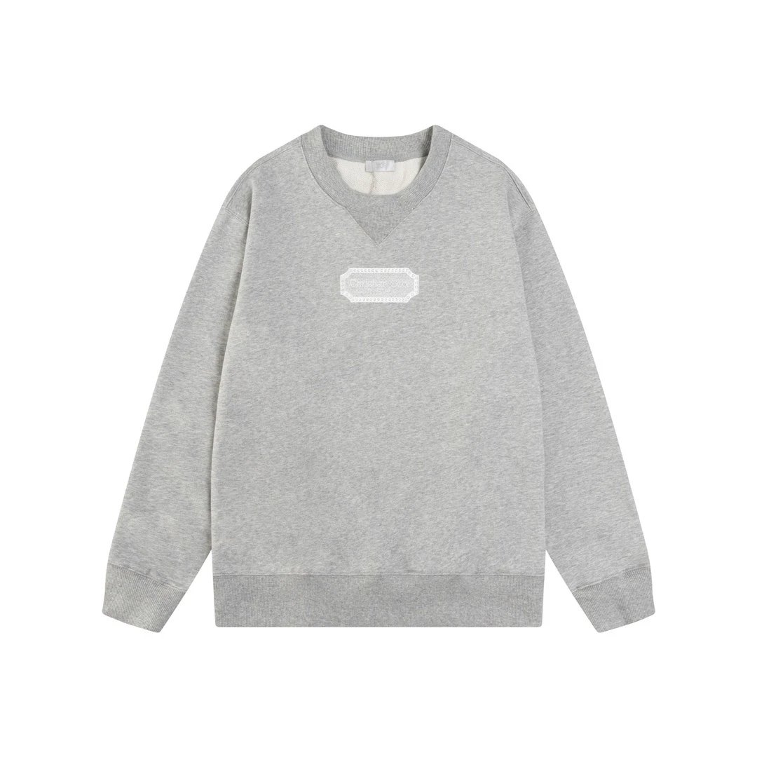 Dior Hoodies & Sweatshirts Crewneck sweatshirt with logo embroidery — 01