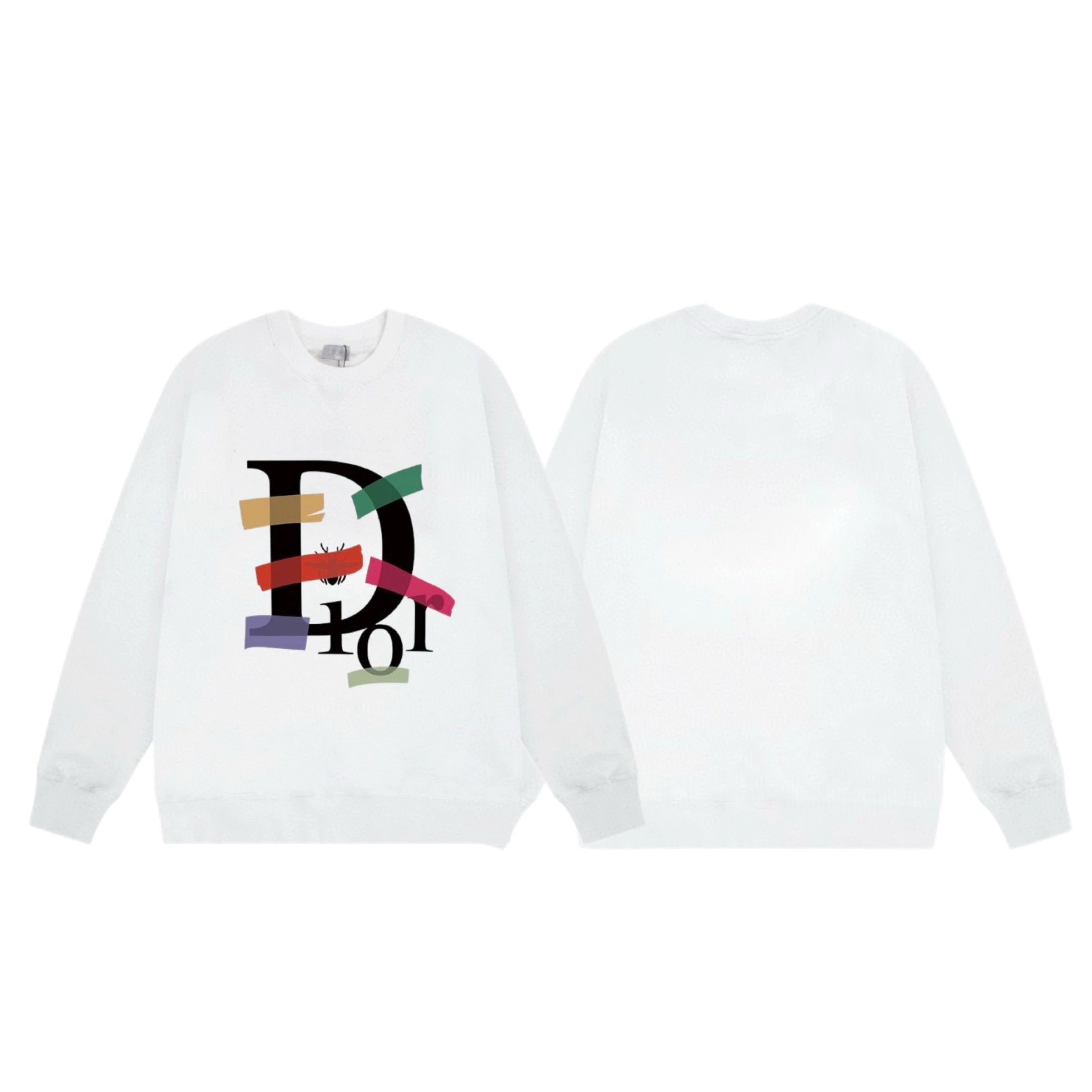 Dior Hoodies & Sweatshirts Crewneck sweatshirt with logo embroidery — 36