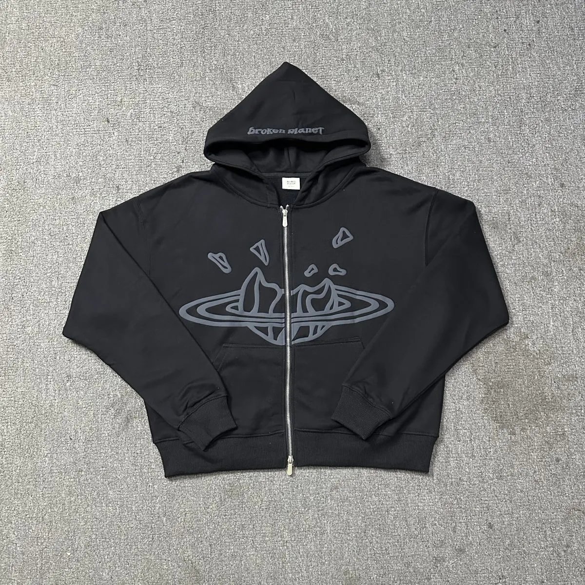 Broken Planet Hoodies & Sweatshirts Graphic Print Hoodie — 30