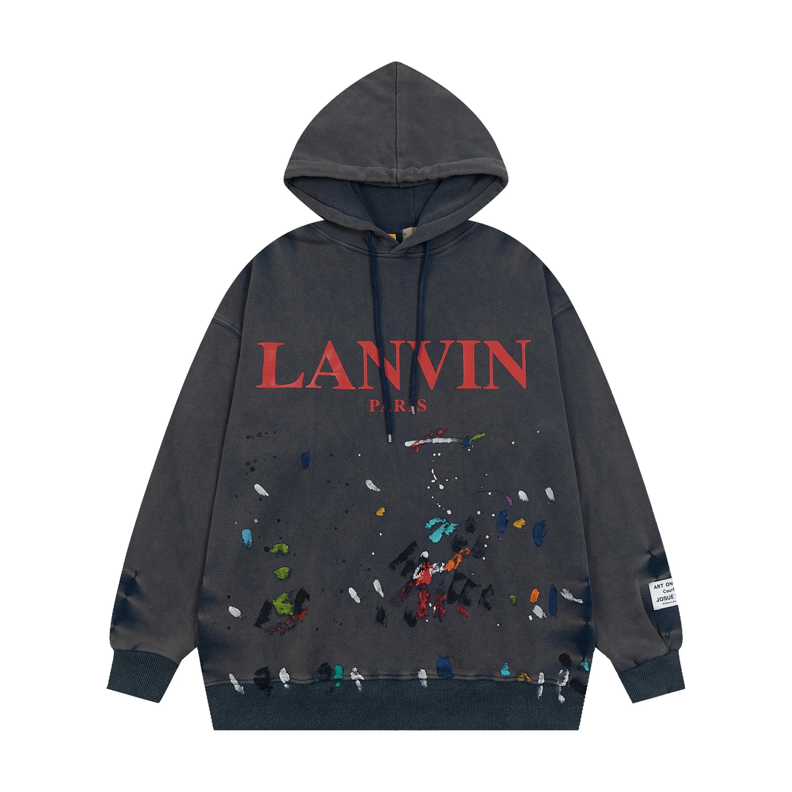 Gallery Dept. Hoodies & Sweatshirts Logo-Print Pullover Hoodie — 28