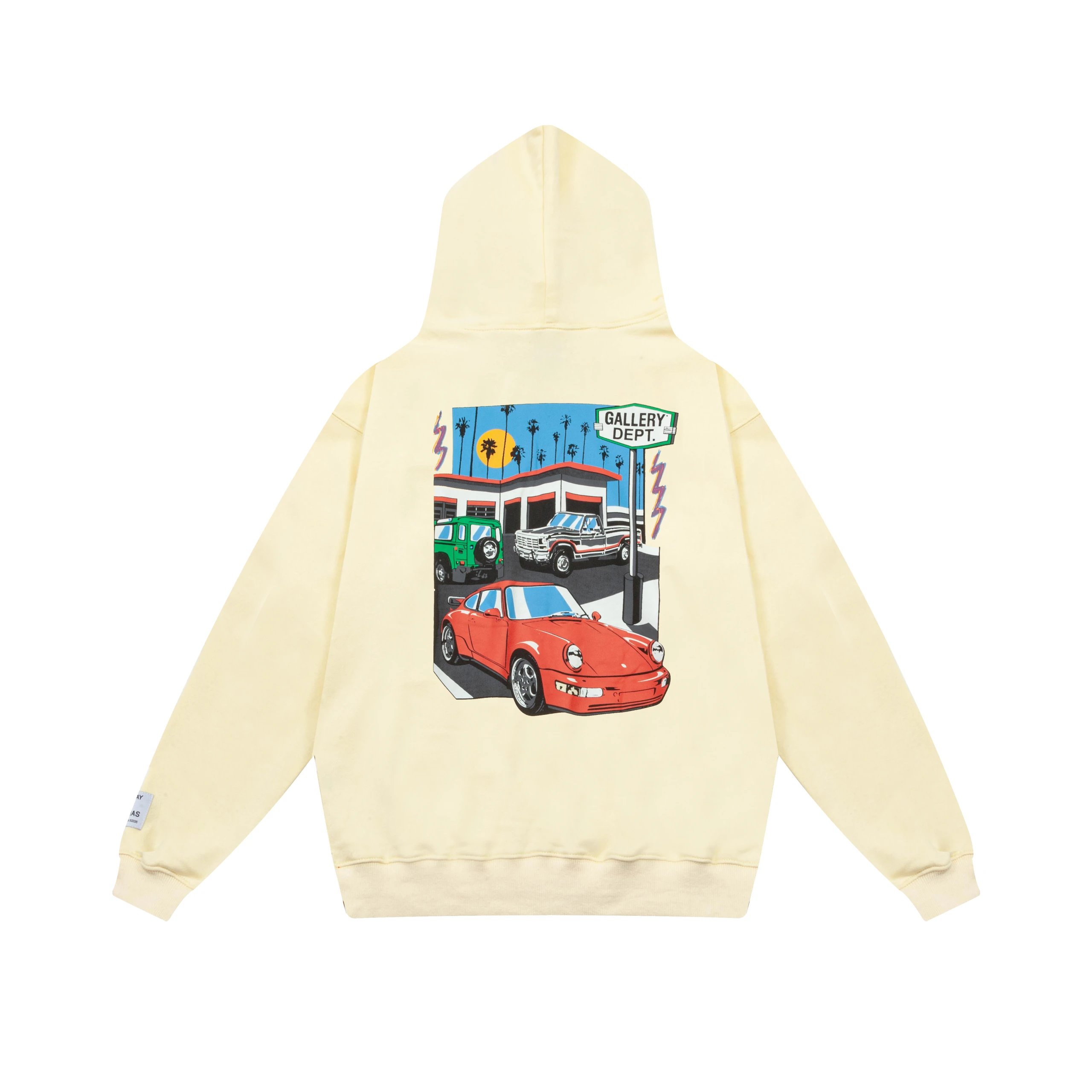 Gallery Dept. Hoodies & Sweatshirts Logo-Print Pullover Hoodie — 37