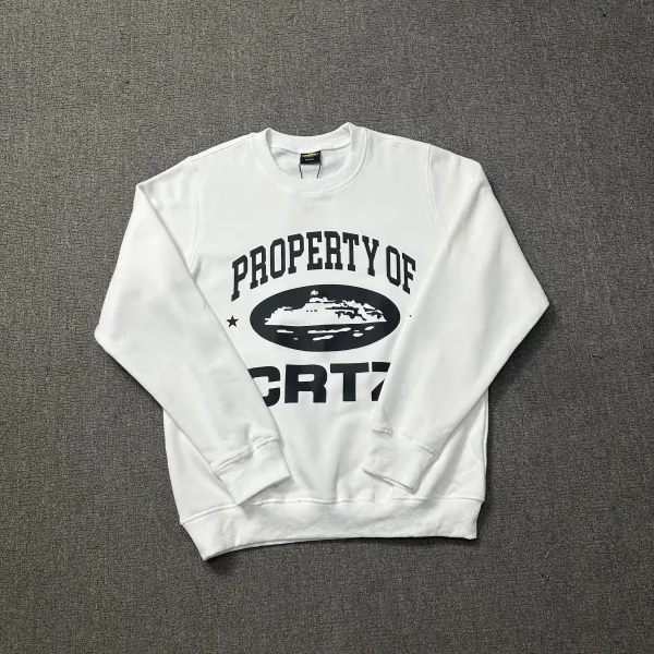 CRTZ Property Of CRTZ White Hoodie - 1