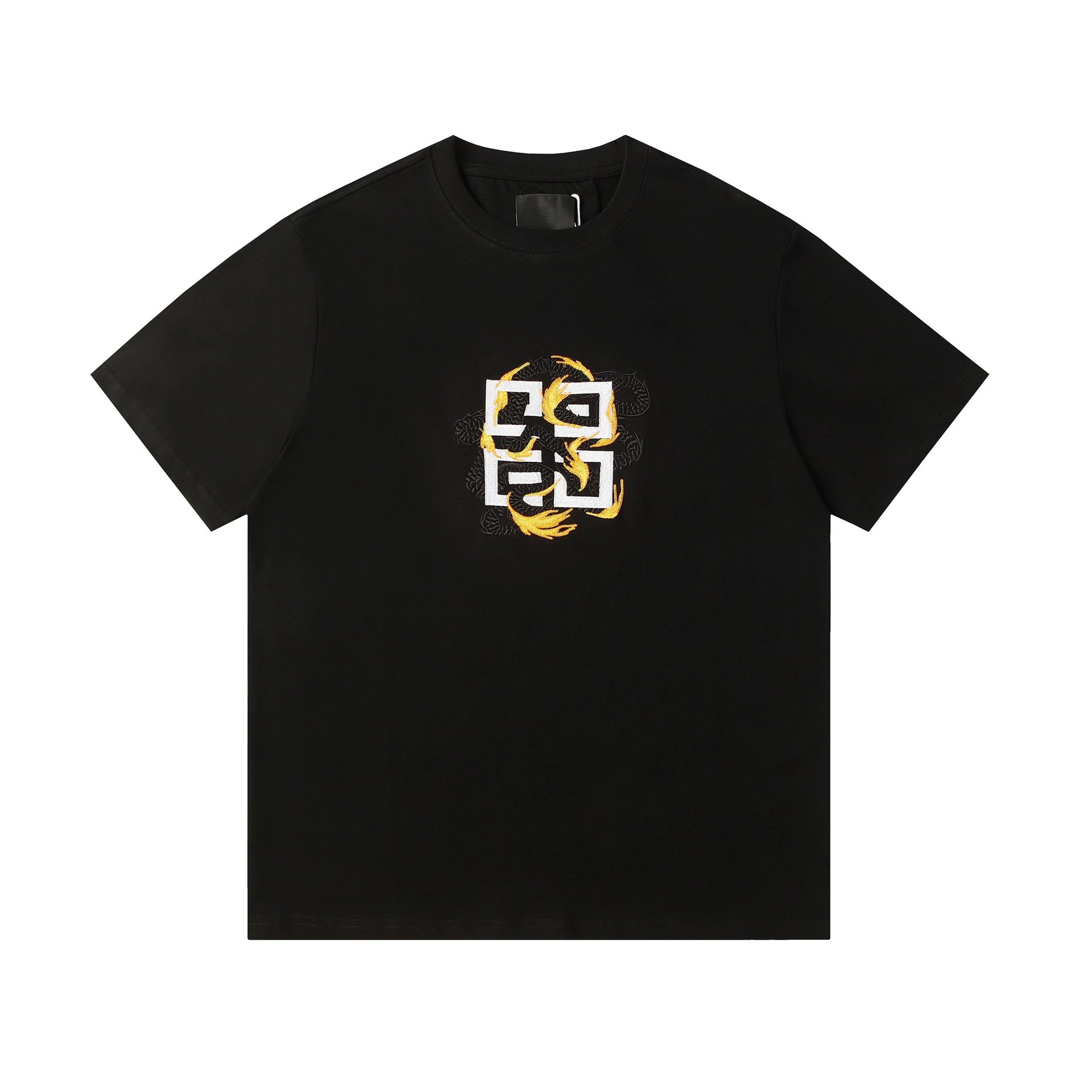 Loewe T-Shirts Embroidered Anagram Logo T-Shirt — 20