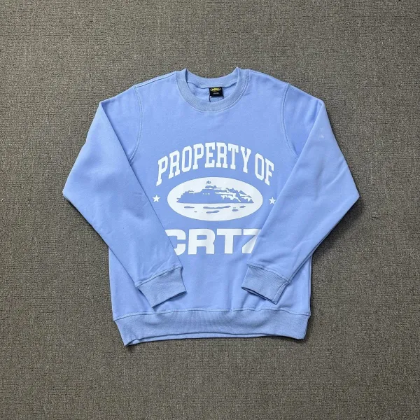 CRTZ Property Of CRTZ Light Blue Hoodie - 1