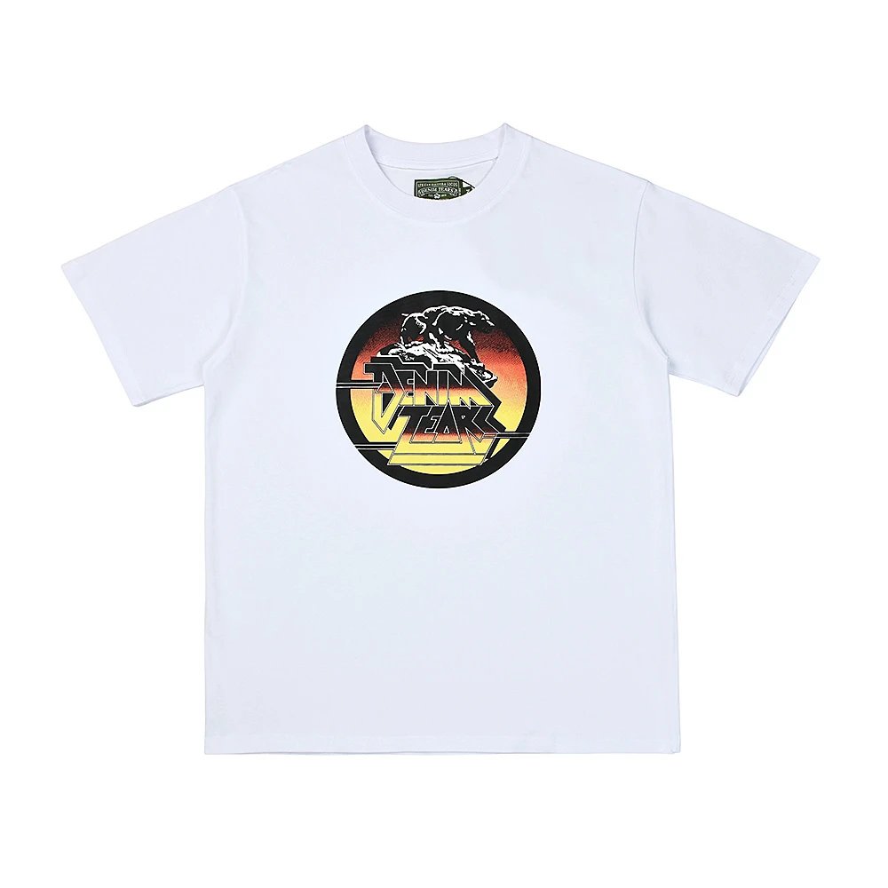 Denim Tears T-Shirts Graphic Print Short-Sleeve T-Shirt — 27